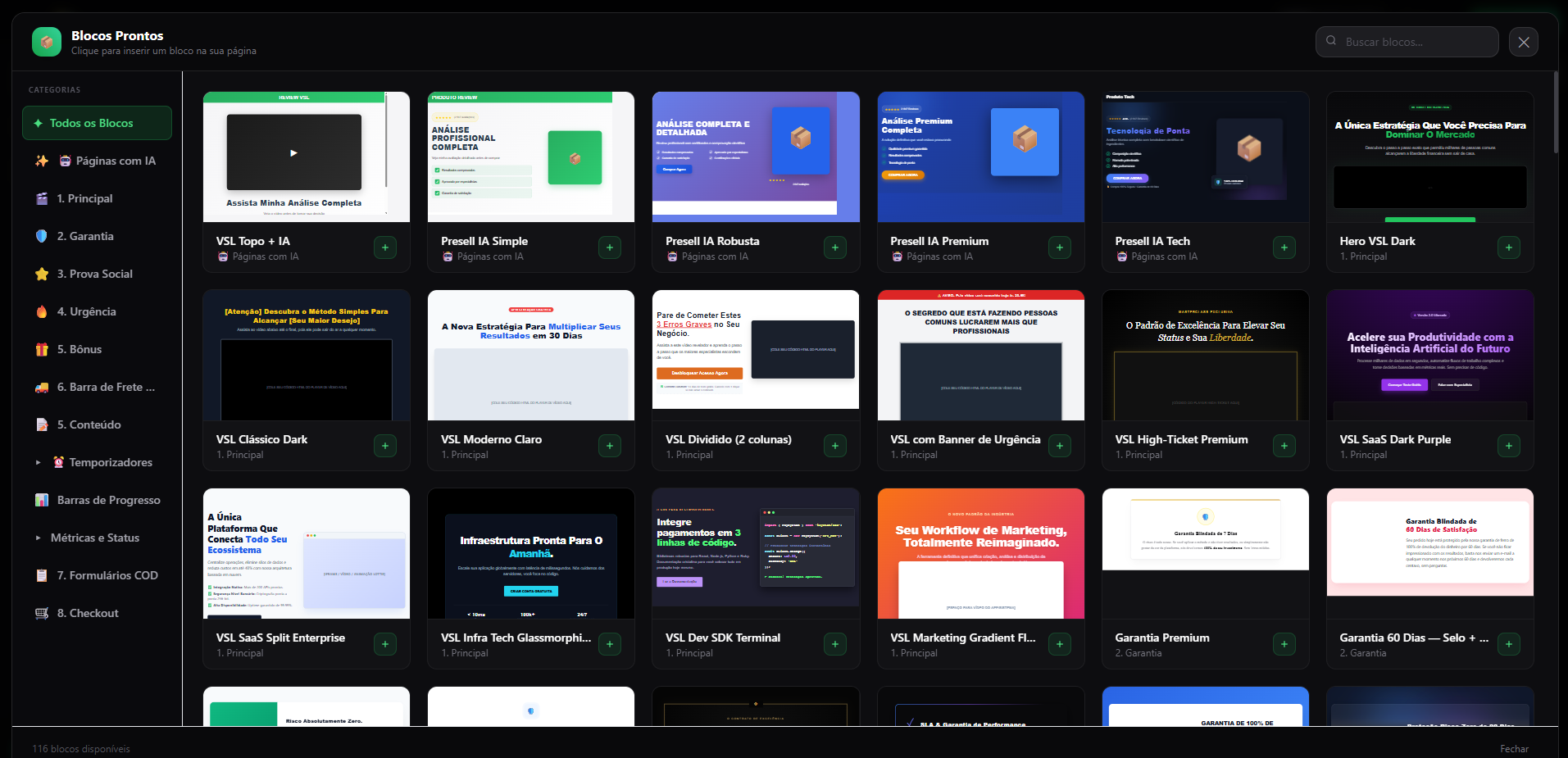 Modelos Prontos do Perfect Page