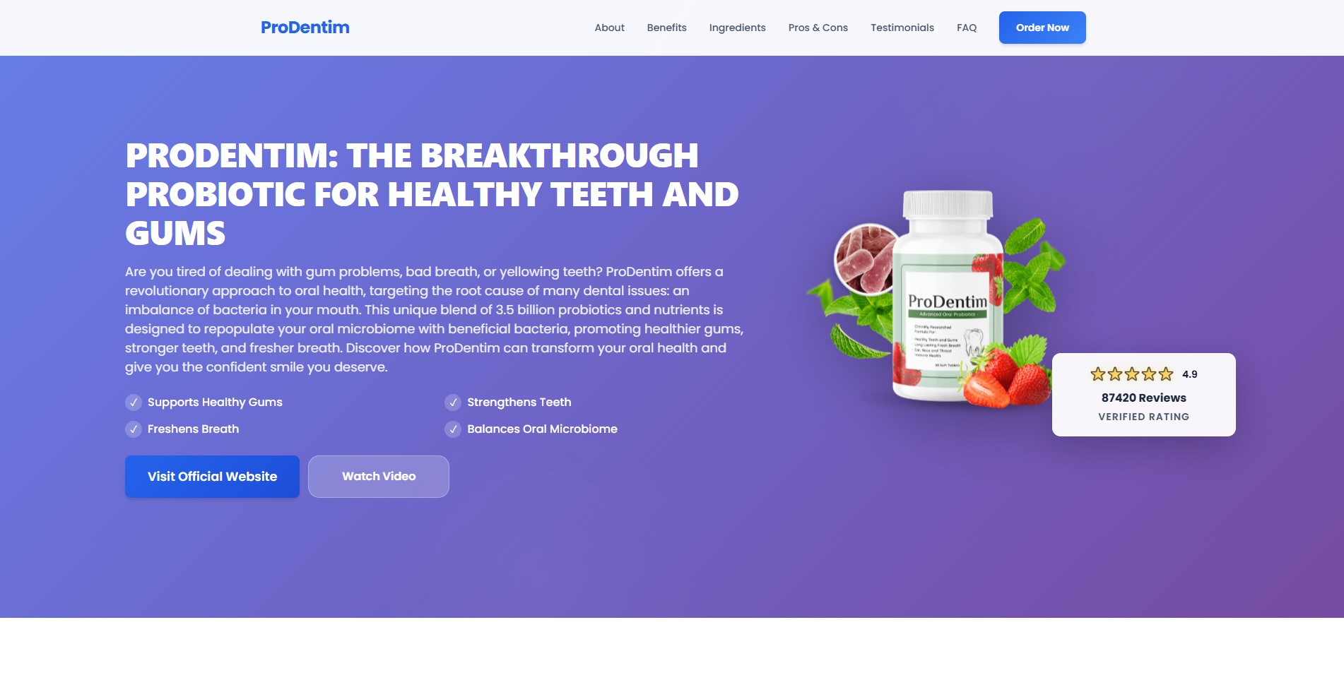 Preview Presell IA Robusta — página de pré-venda avançada com IA