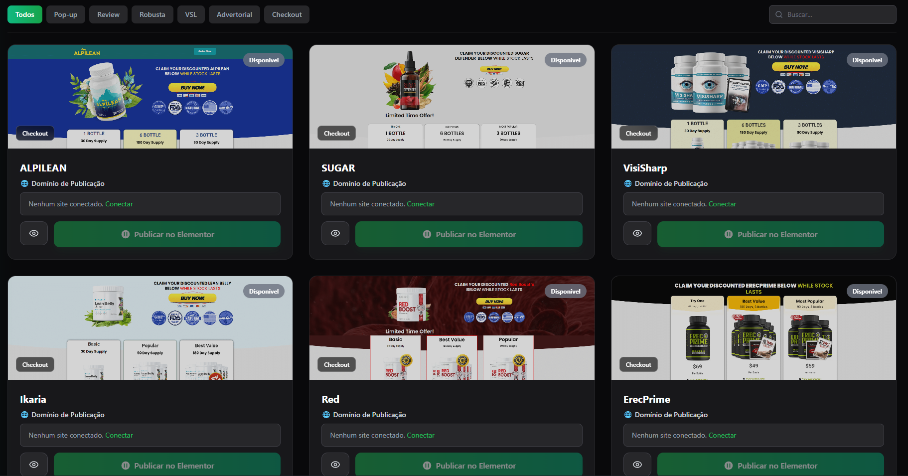 Templates Premium - biblioteca de modelos